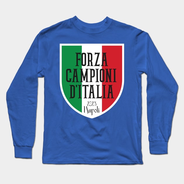 forza campioni d'italia Long Sleeve T-Shirt by lounesartdessin